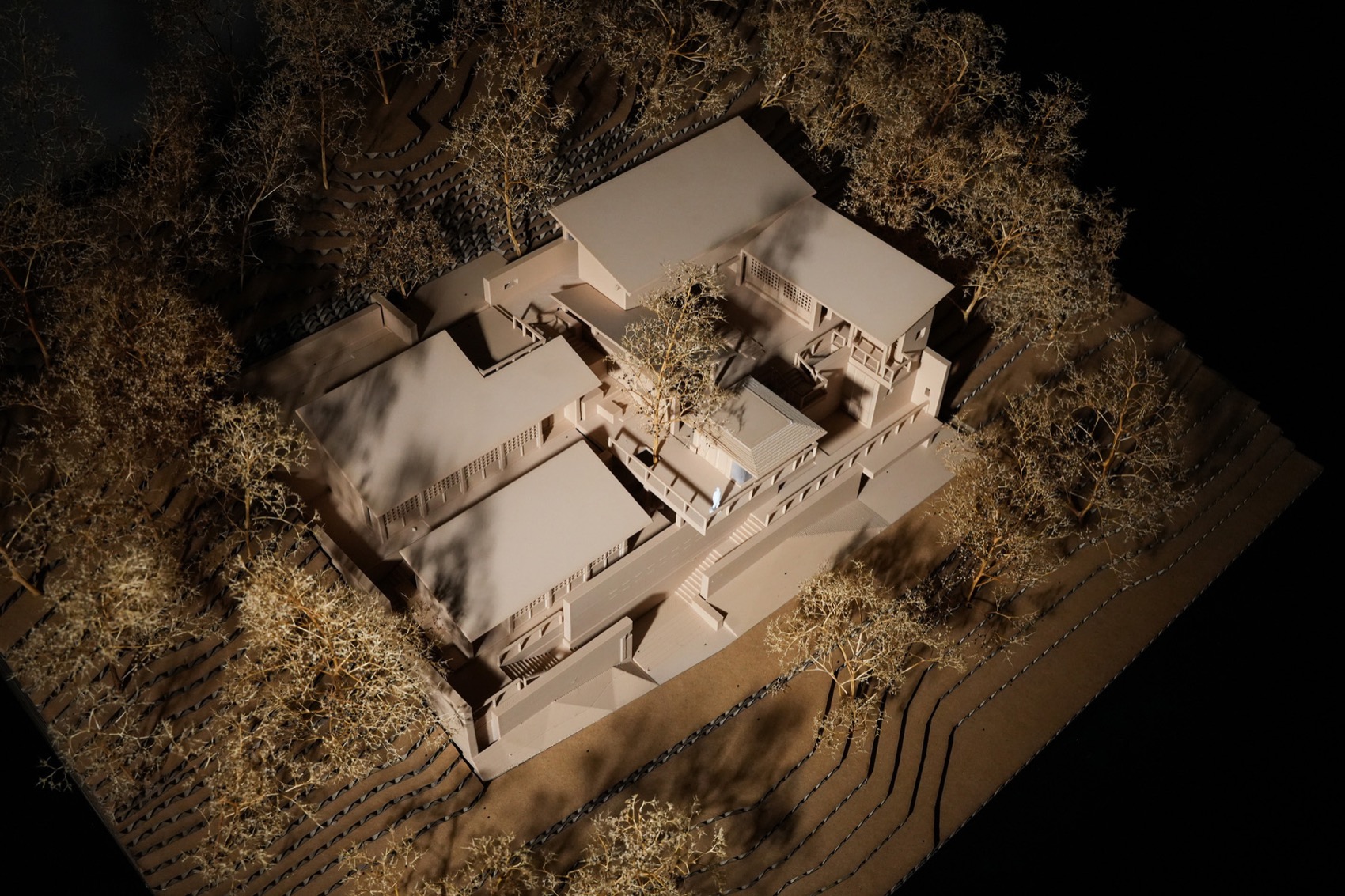 东方山佛教协会改造设计丨中国黄石丨反几建筑-74