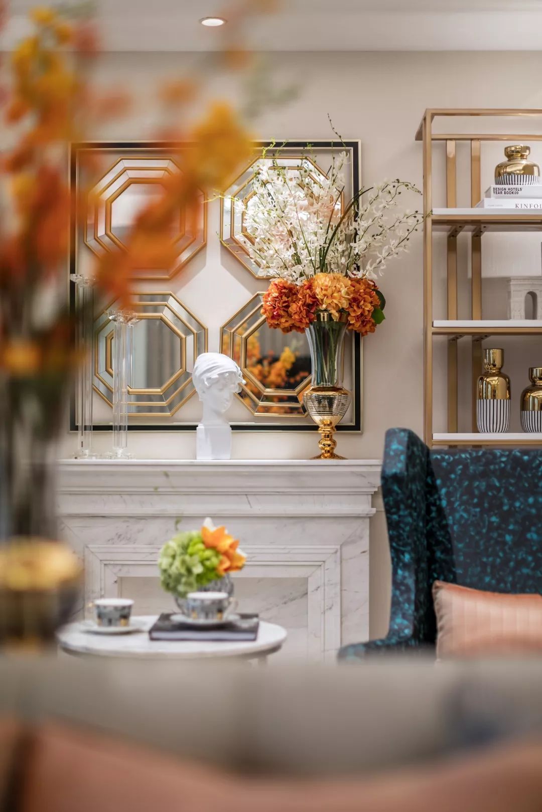 杭州合景泰富苍南样板间 | 蒂芙尼蓝演绎轻奢雅韵-59