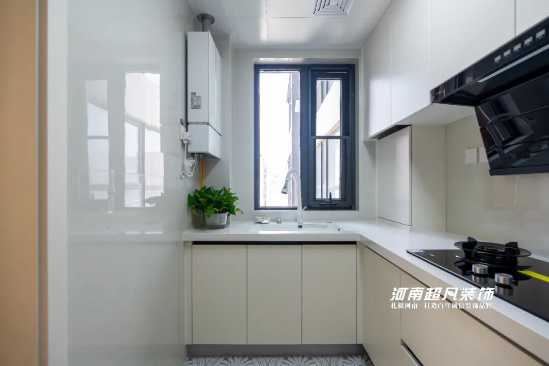 完工首发丨金水区美盛教育港湾，98平轻法式风格，把浪漫装进新家-85