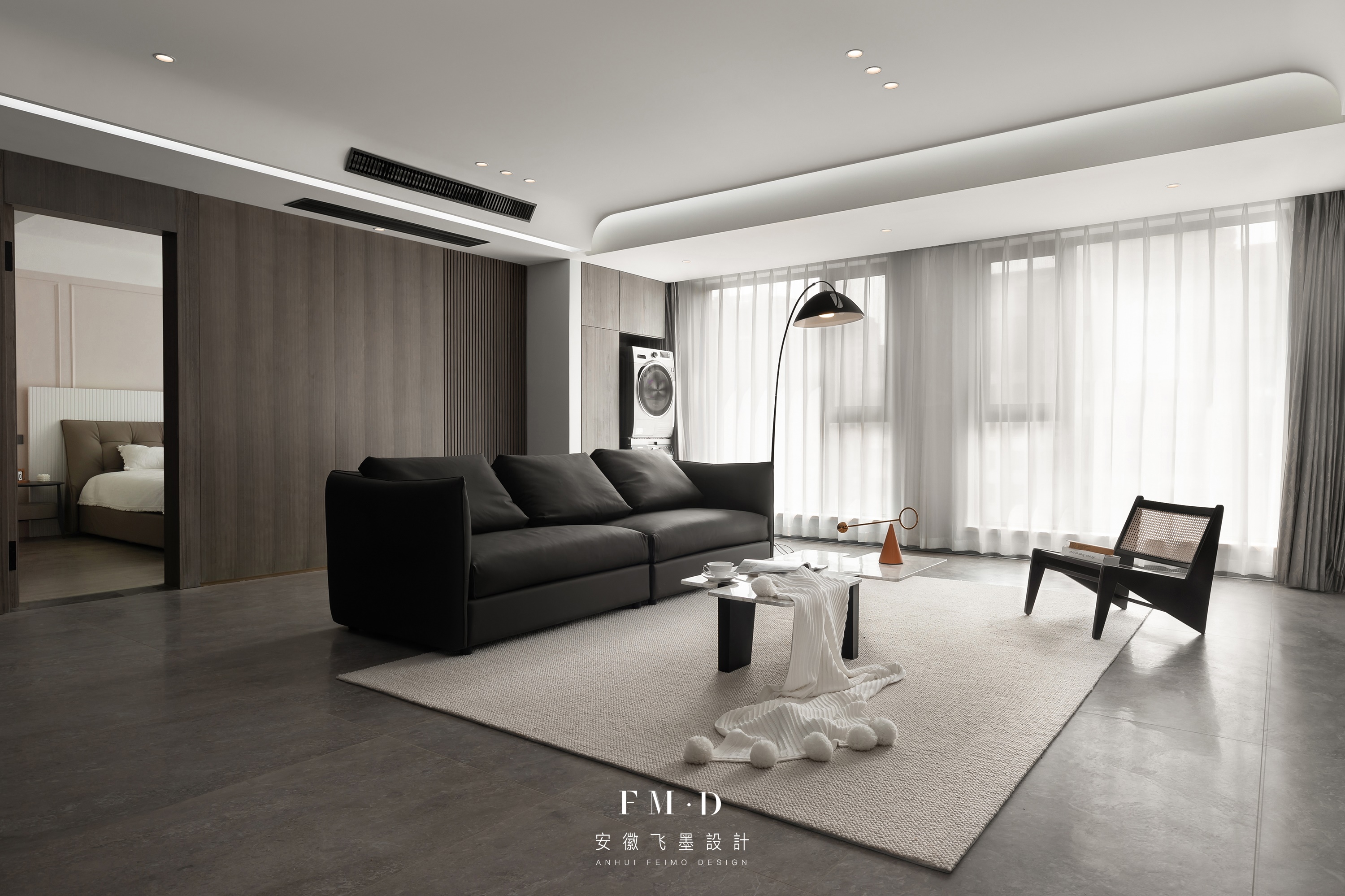 爆改 145㎡精装房丨中国合肥丨安徽飞墨设计-12