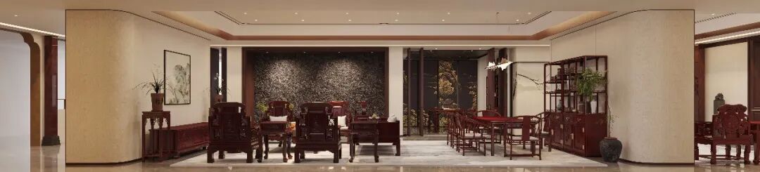 朴生新作|全新红木卖场的三重叙事美学-47