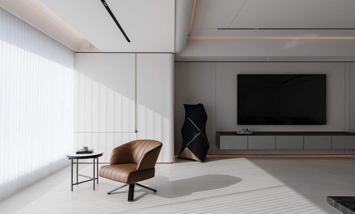 魔都陆家嘴 420㎡艺术大平层私人住宅丨中国上海丨循光空间-114