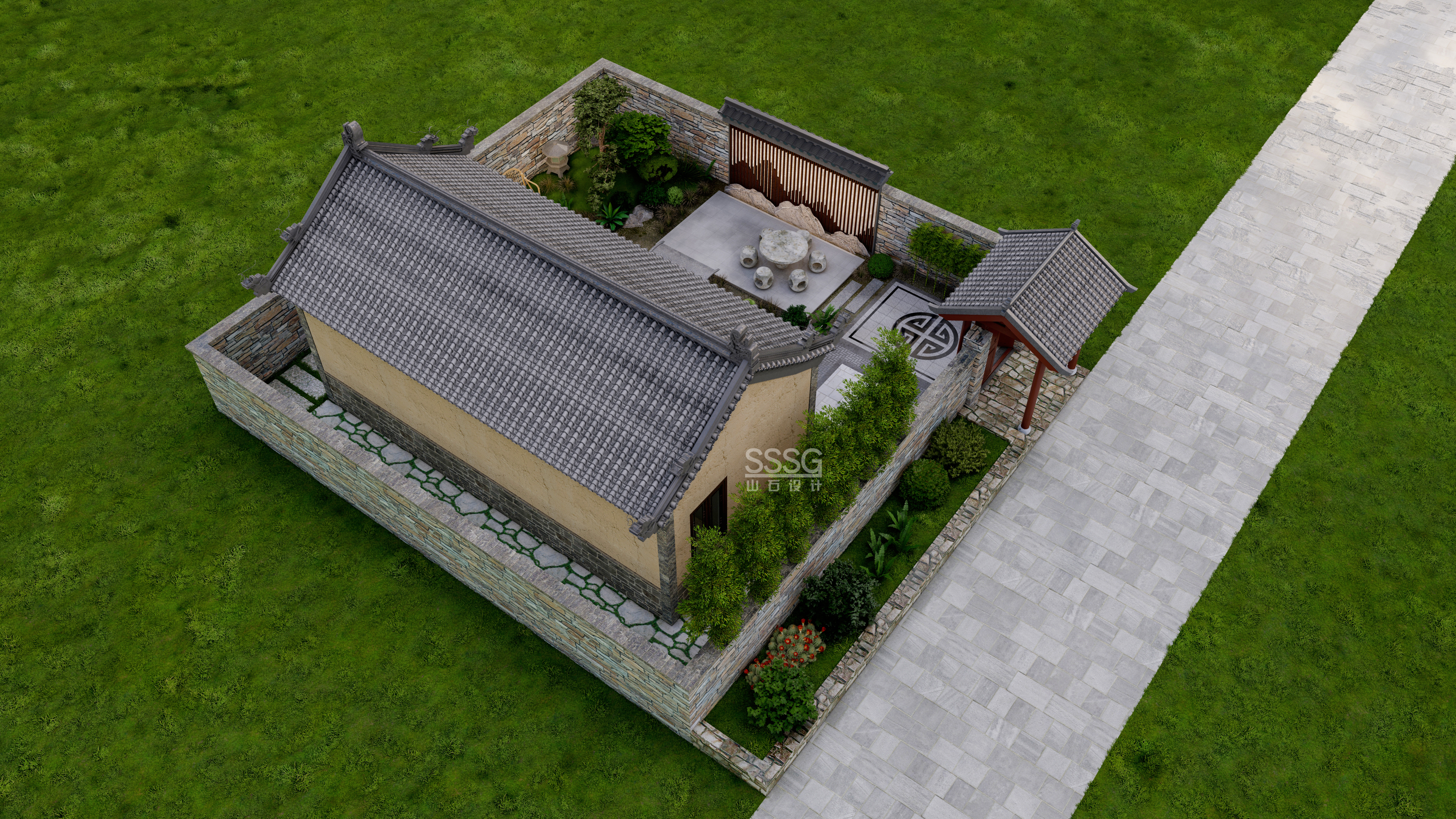 仿古农家小院-7