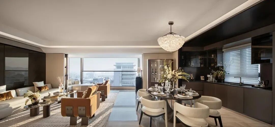 211㎡暖色系，富人圈都爱的隐奢风！-19