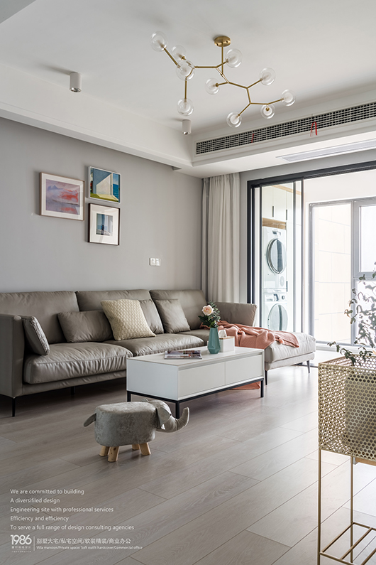 长沙光明 E 城 120㎡简约生活空间,悬挑设计释放生活压力-26