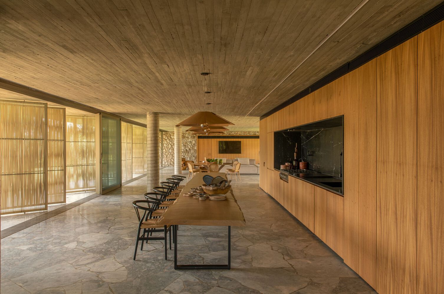 巴西湖边小屋丨mf+arquitetos-35