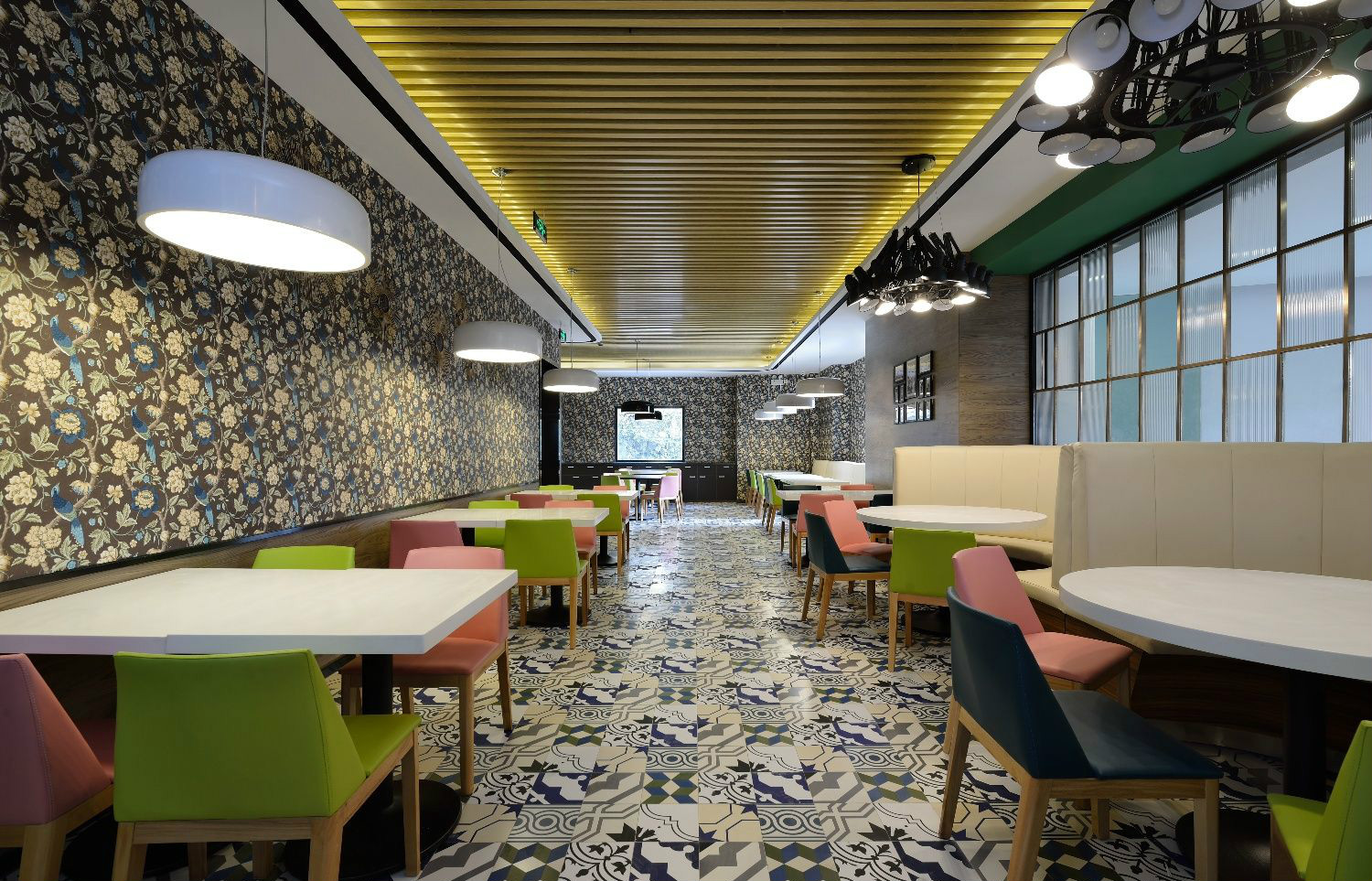 上海鼎象设计 吉旺港式餐厅亚龙广场店-4