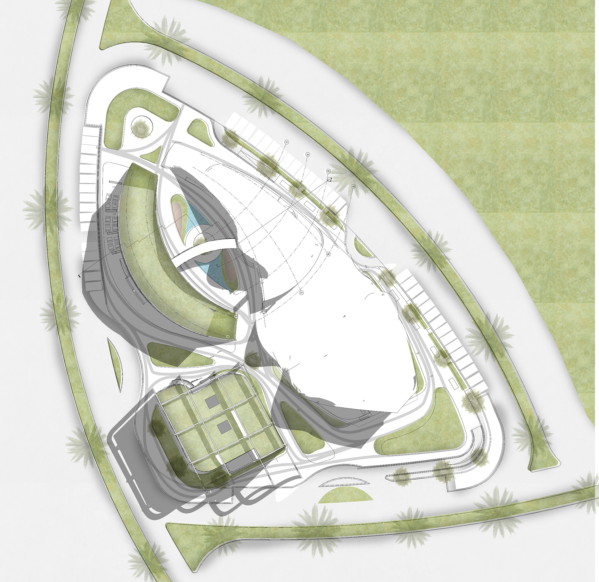 社区中心丨开罗大学工程学院建筑系-8