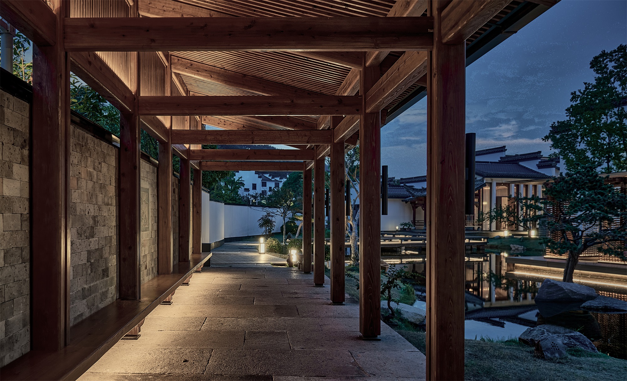 黄山紫阳烟雨度假酒店丨中国安徽丨风合睦晨空间设计-78