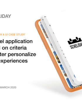 Scheliday- startup & UX research