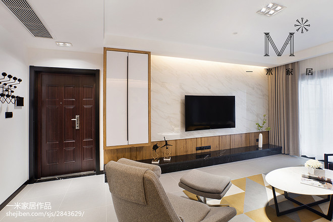 8万元三居143平米装修案例丨一米家居-15