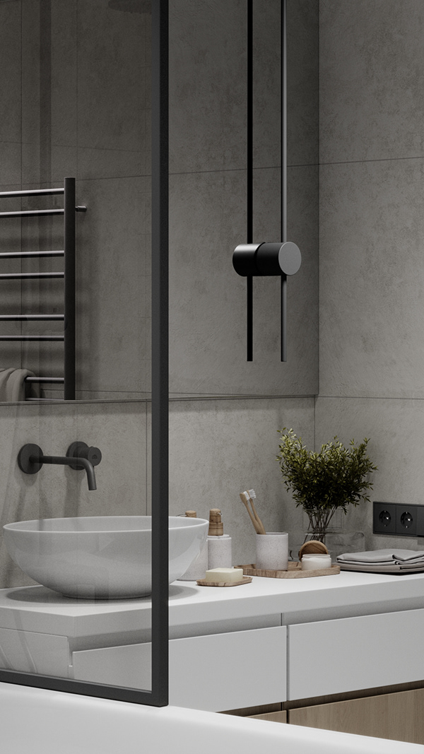 78㎡小空间公寓设计 超精致！-26