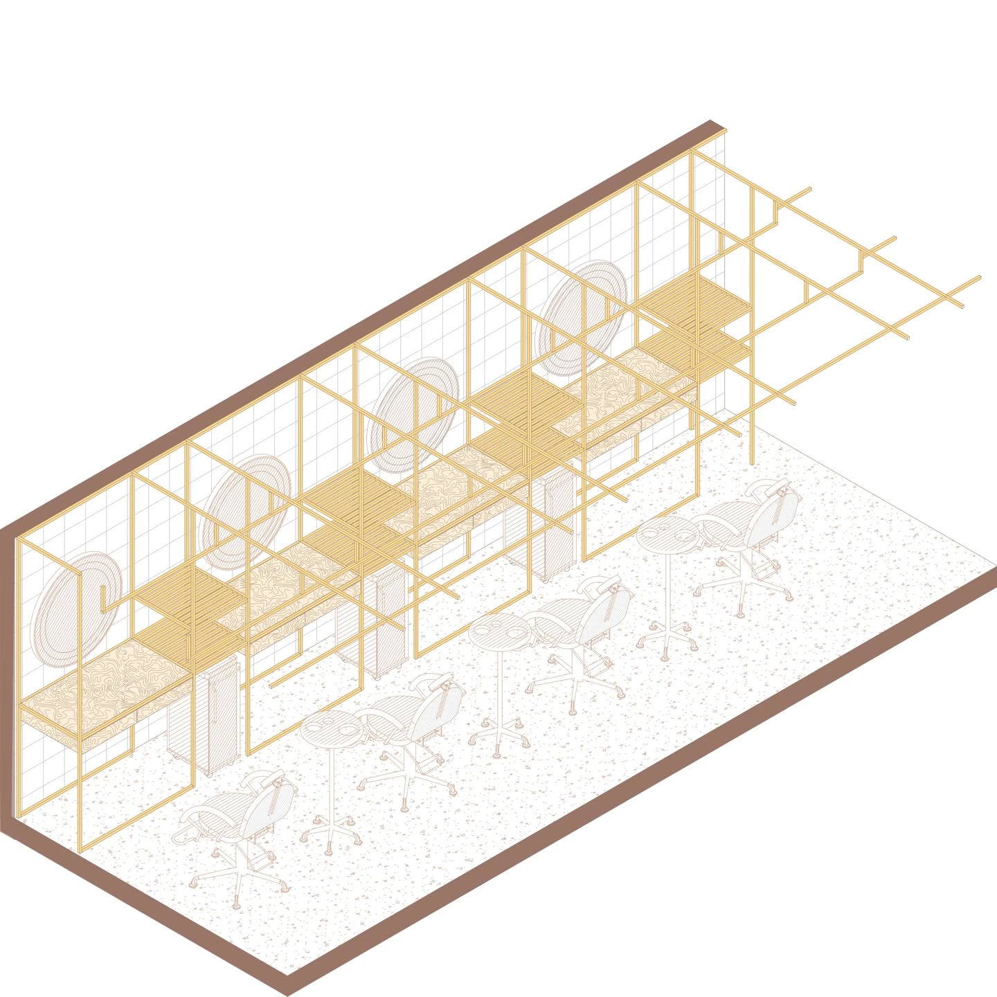 内尔美发沙龙丨巴西巴西利亚丨mínimo arquitetura e design-22