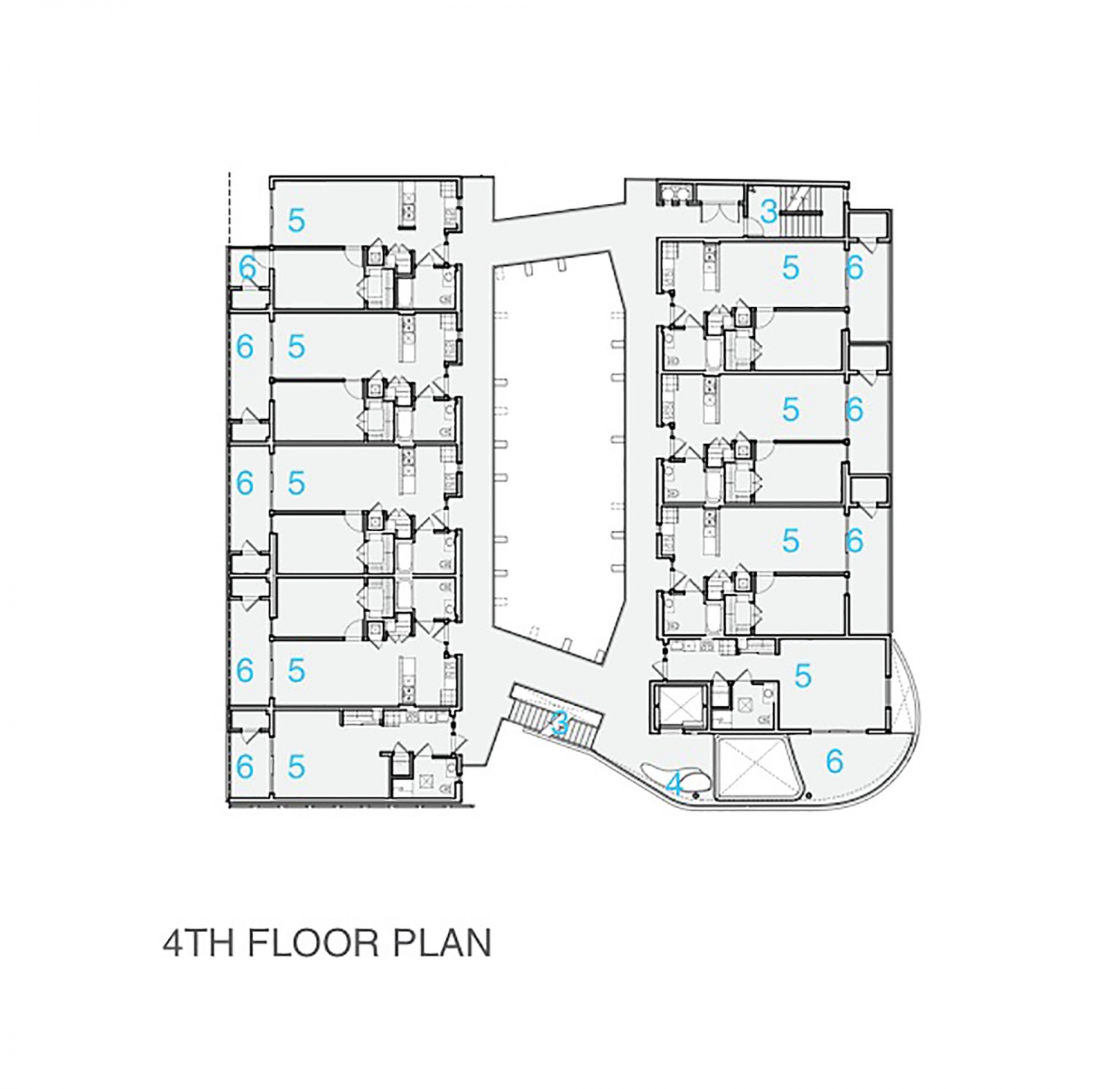 美国 La Brea 保障住房——绿色环保的宜居空间-42