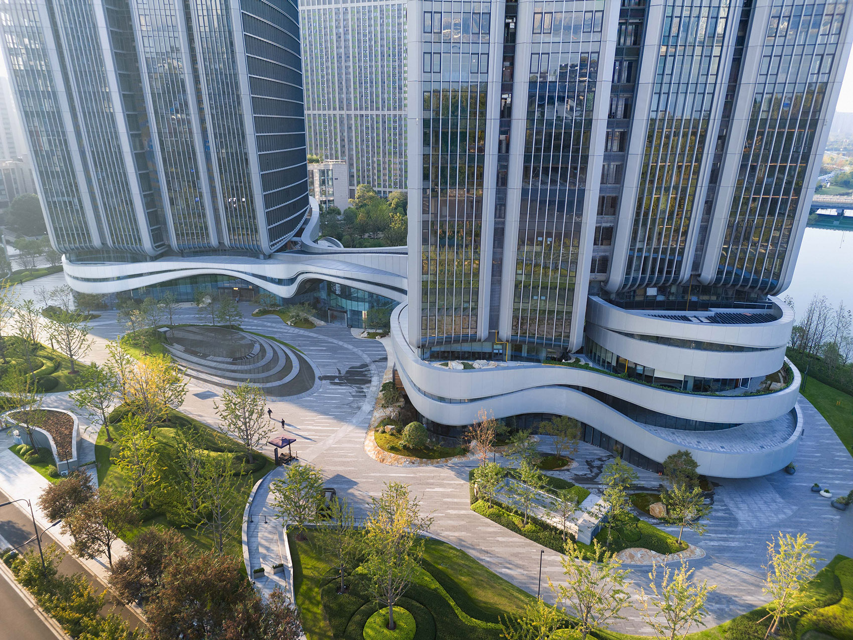 观雲钱塘城丨中国杭州丨Aedas-44