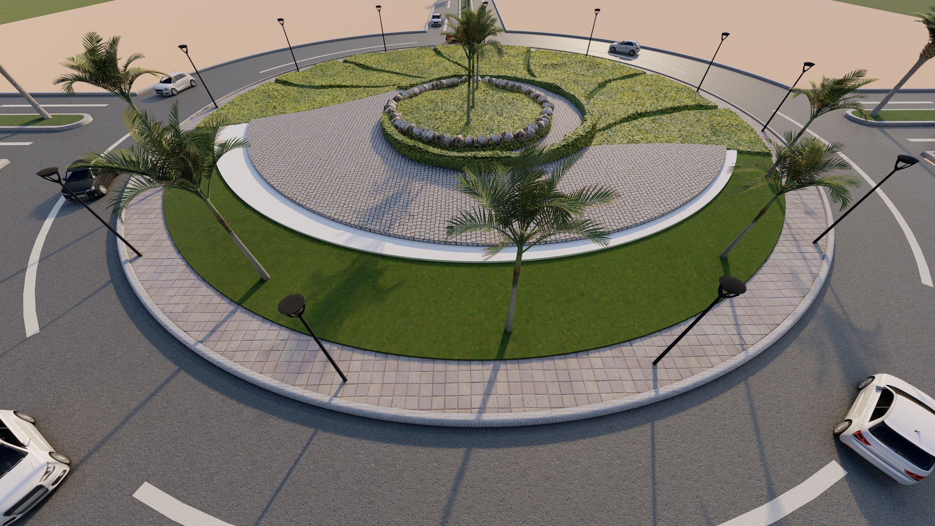 环形景观设计-27