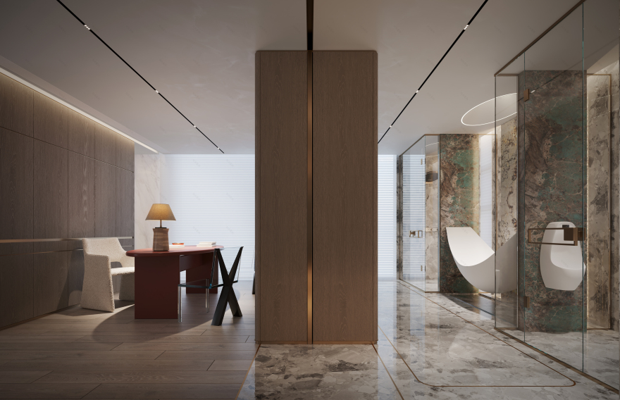 1100㎡艺术豪宅丨ZHD·纵禾设计(陈文强,张先辉)-57