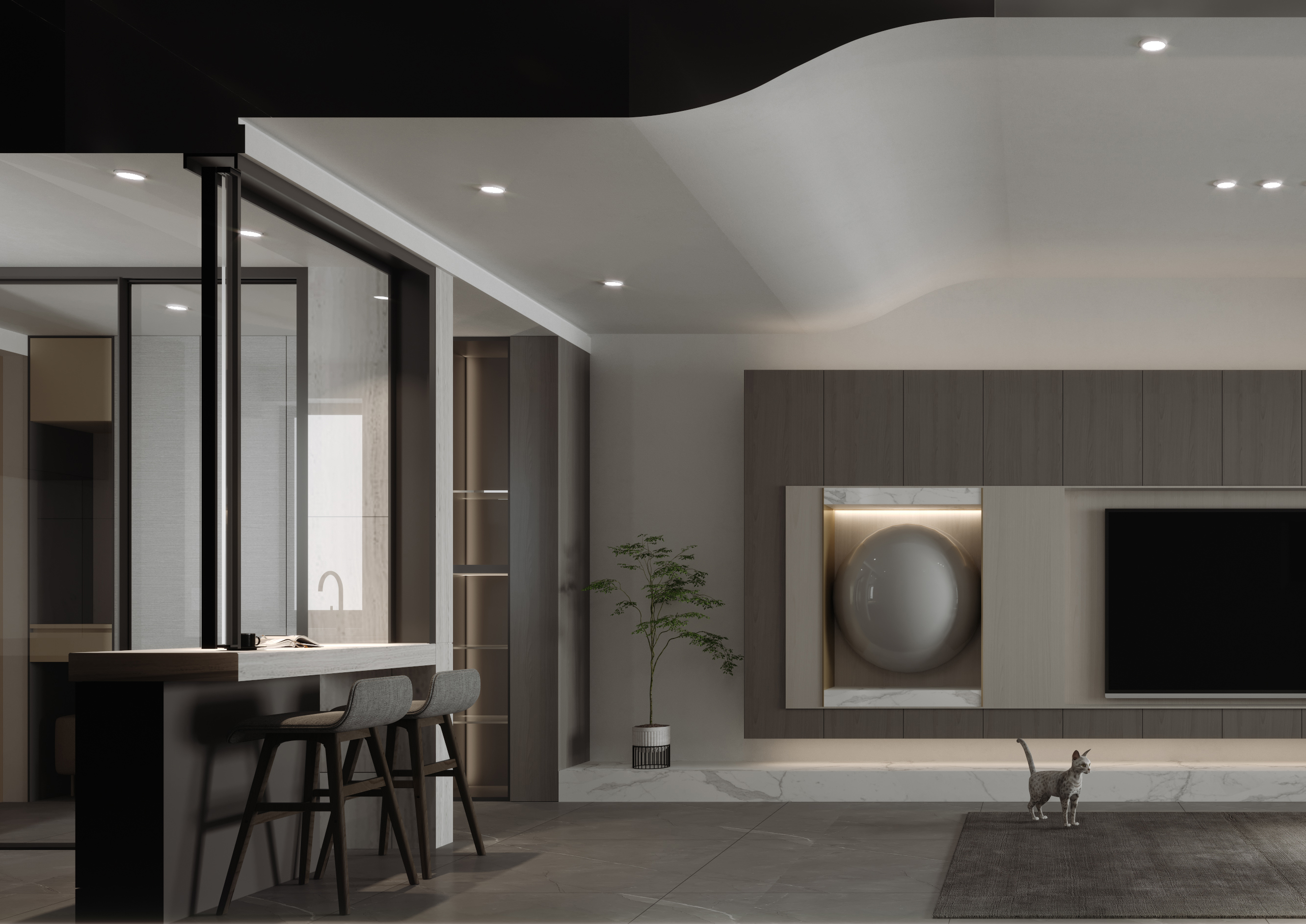 素若空间 | 宁静致远的室内设计美学-11