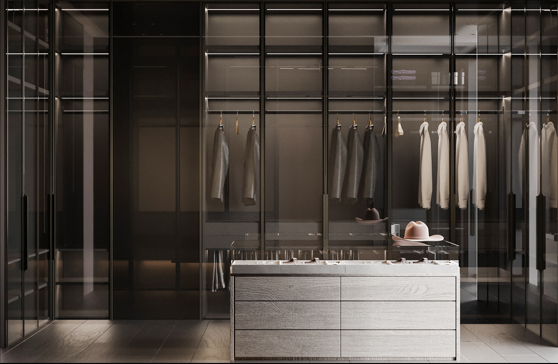 现代空间设计，石材系的完美应用！-48