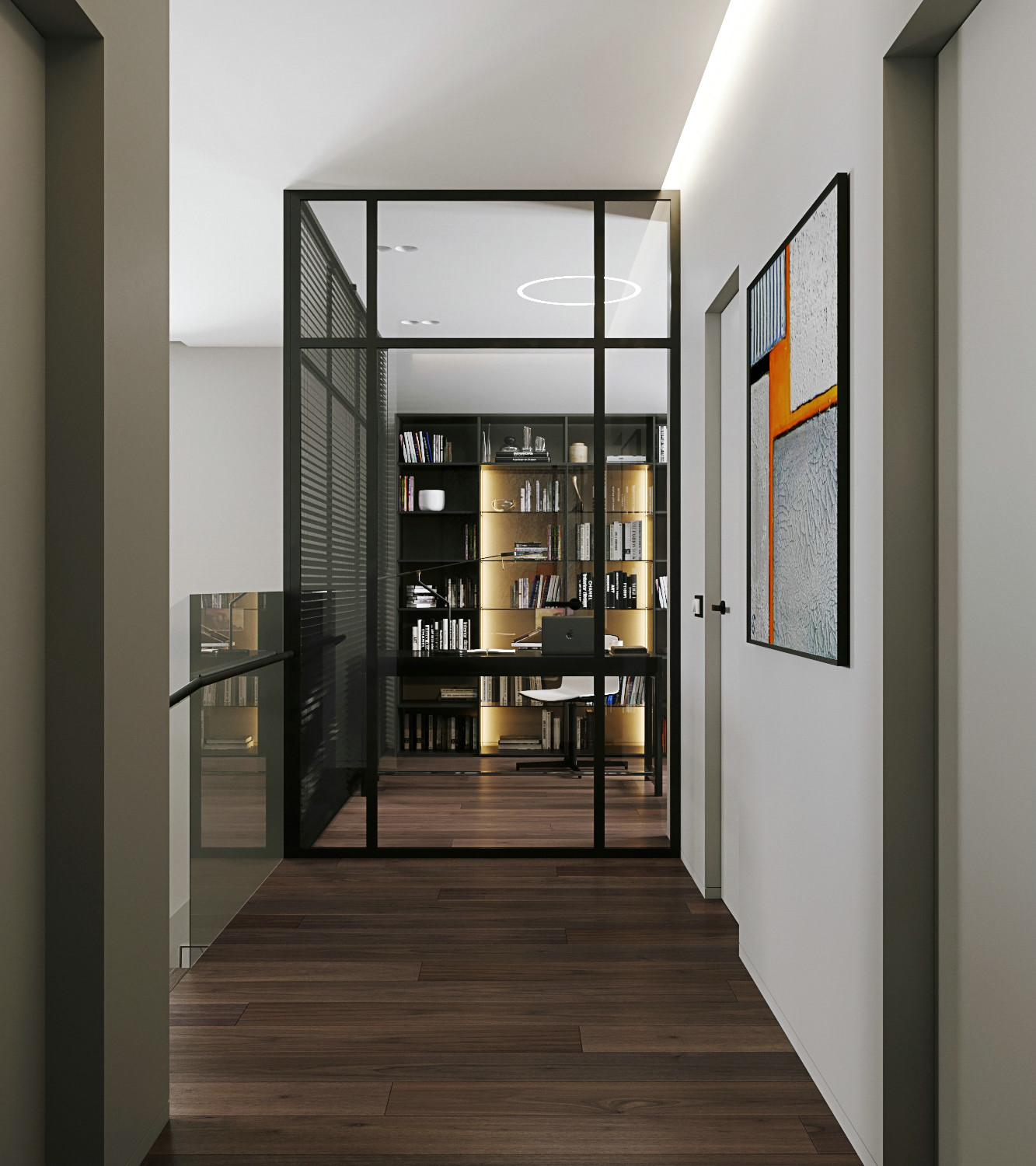 现代极简别墅,低调浪漫的生活诠释-24