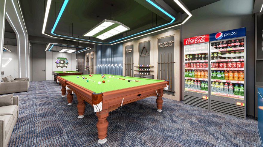 西藏台球厅设计方案丨中国西藏-12