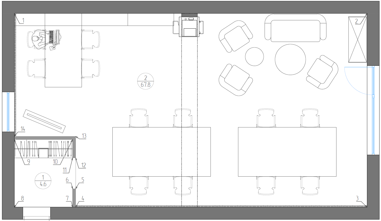 办公室·01，2022丨SEVER DESIGN & PANDA DESIGN-18
