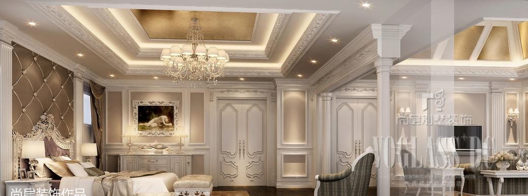 尚层装饰丽宫别墅法式古典风格装修效果图-12