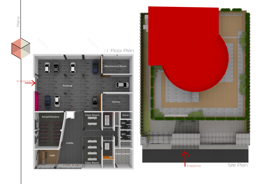 伊朗 Tehran 行政培训中心有机设计-55