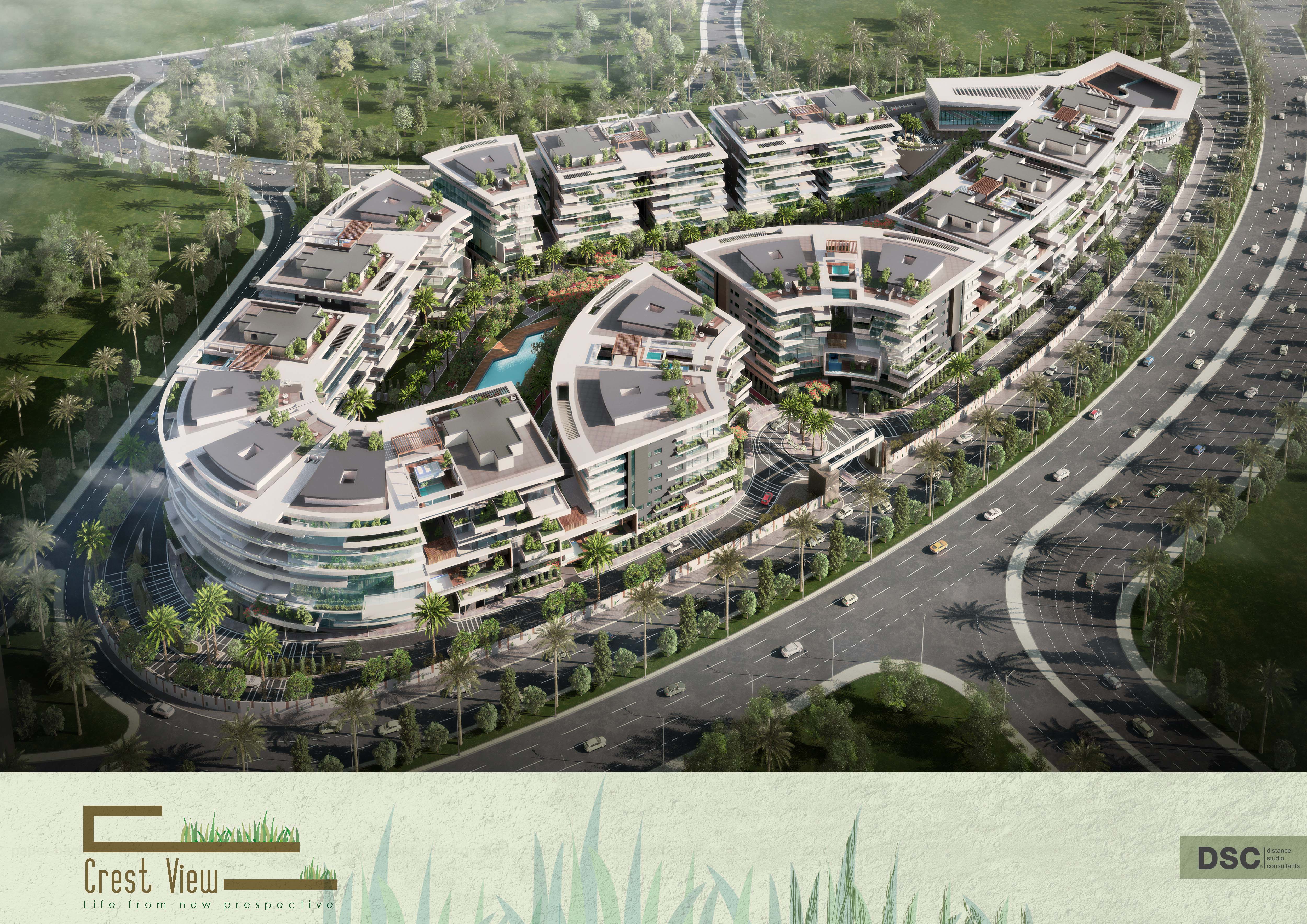 CREST VIEW 住宅综合体丨埃及丨Distance Studio Consultants-14