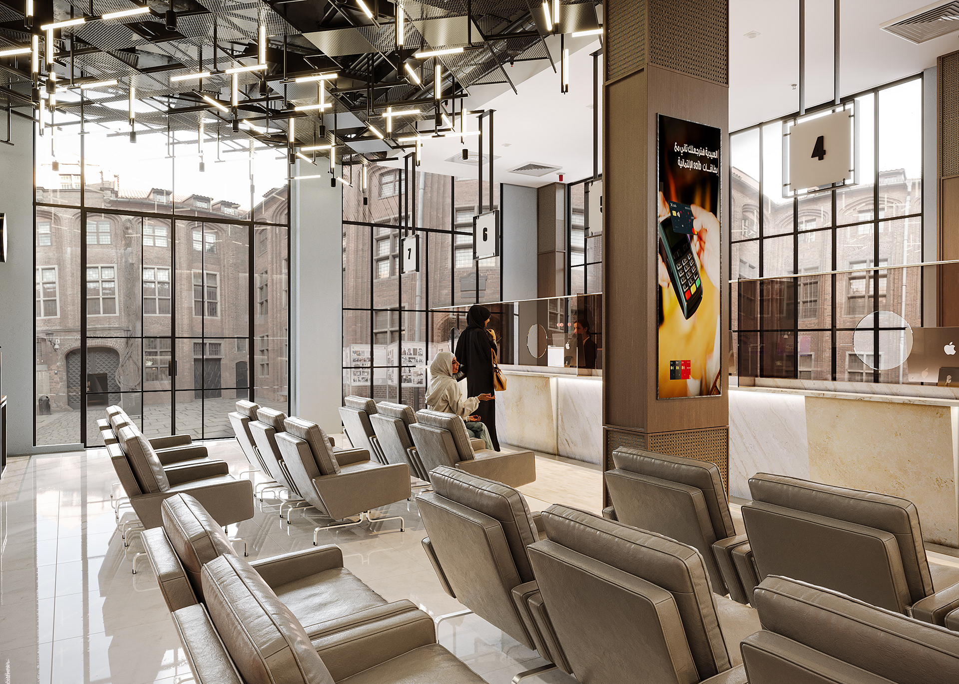 Saib Bank 室内设计丨埃及丨Futuris Architects-12