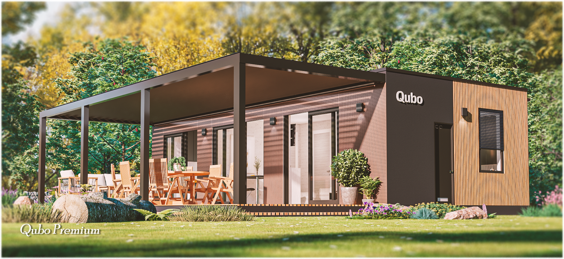 Qubo, Mobilne Hiše, 3D model, Design & Visualization-19