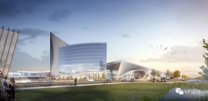 济南绿地国际博览城会展中心——黄河画卷上的现代地标-9