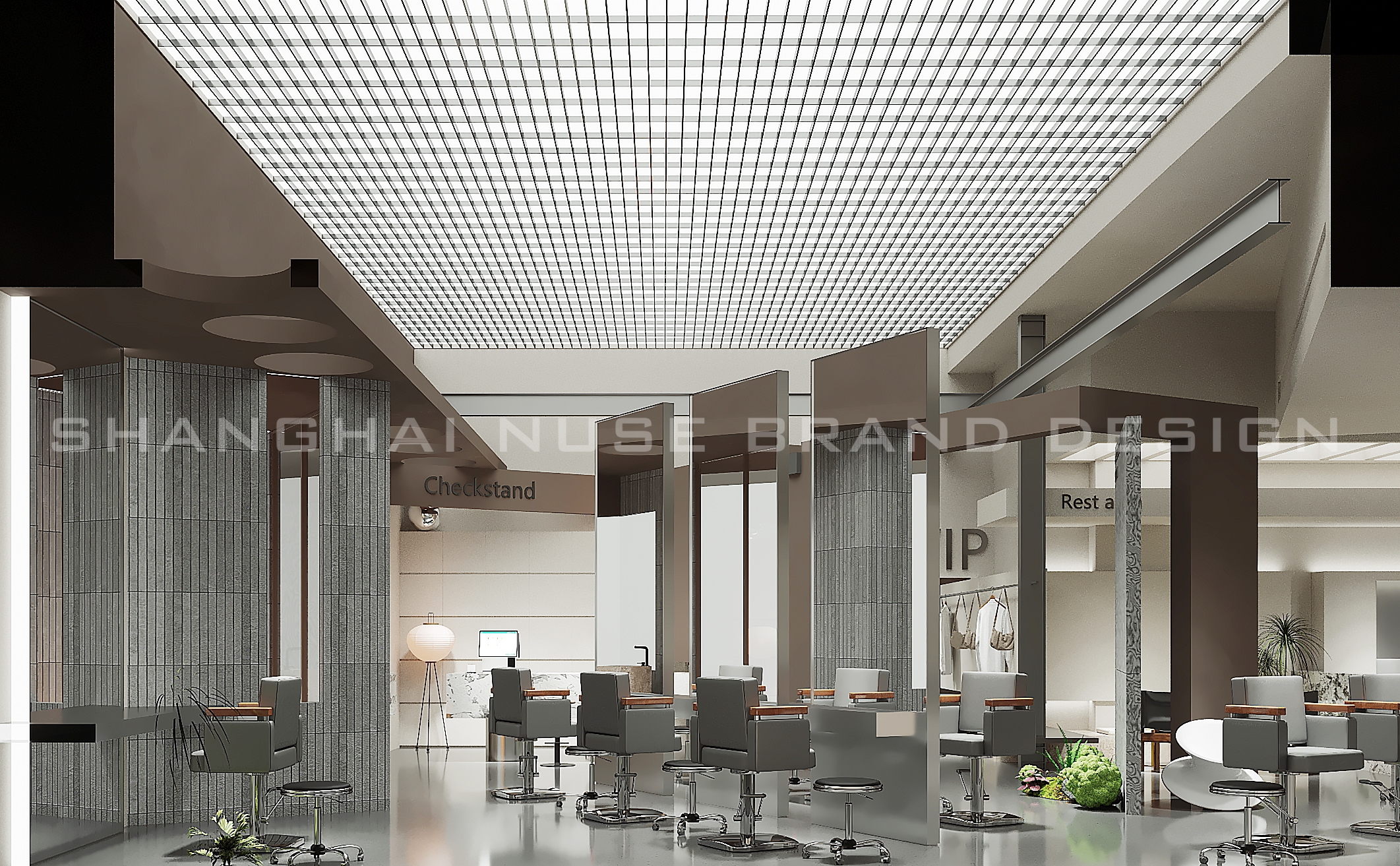 美发店空间设计丨木村空间设计有限公司-6