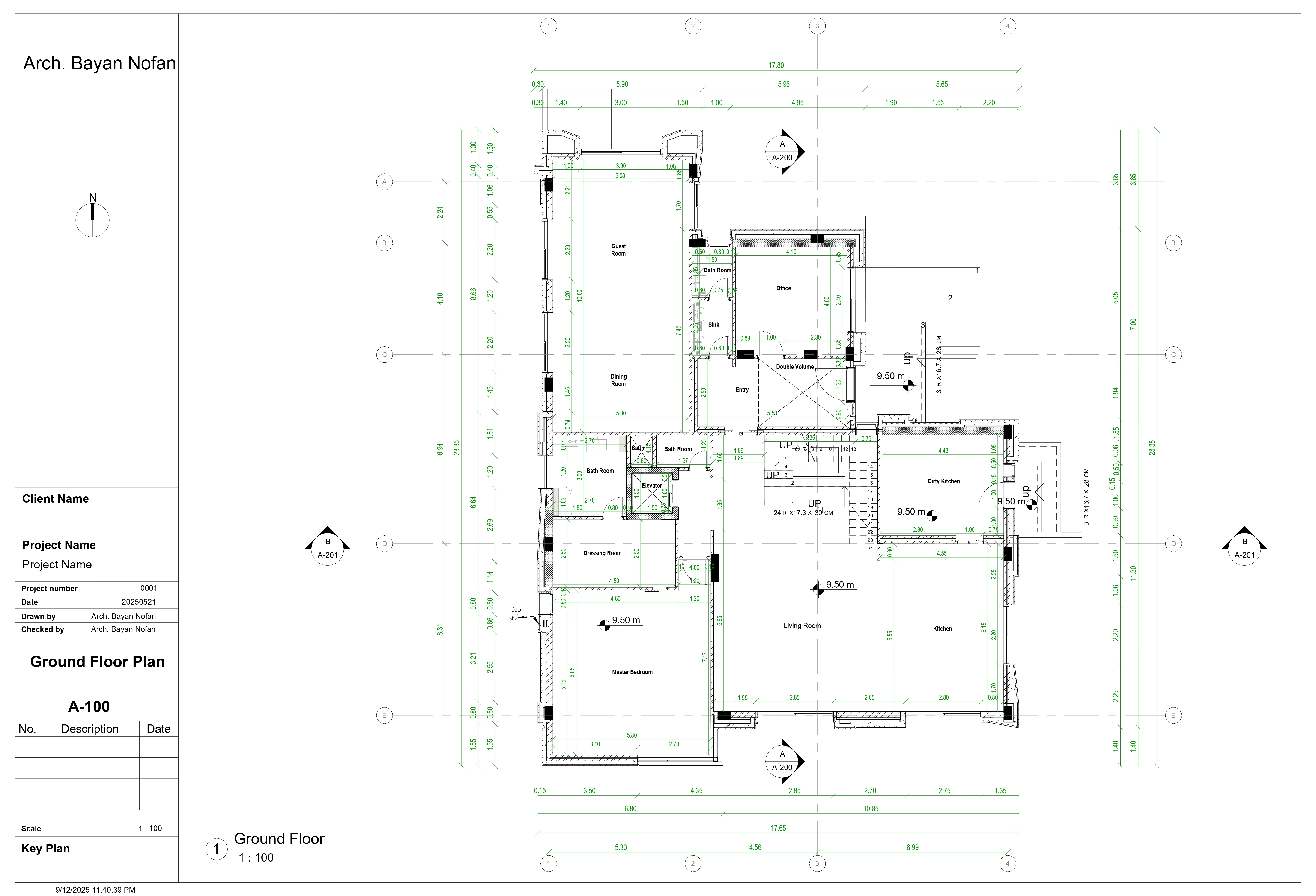 Technical Architectural Drawings ( BIM Approach )-10