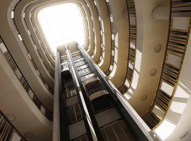 Bryusovom Pereulke带地下停车场的住宅公寓丨俄罗斯莫斯科丨Bavykin architects-41