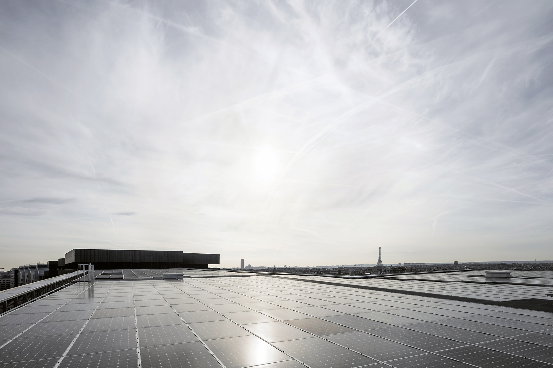 巴黎首个木结构节能办公楼——绿意盎然的“享受”空间-22