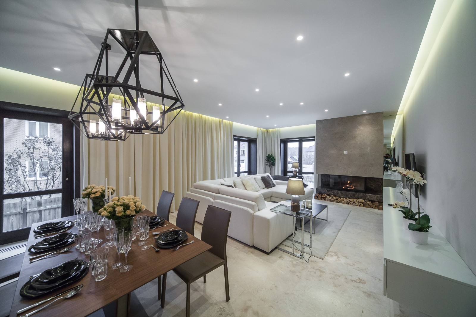 Living room interior for transmission to the Country response Alexandra Fedorova-7