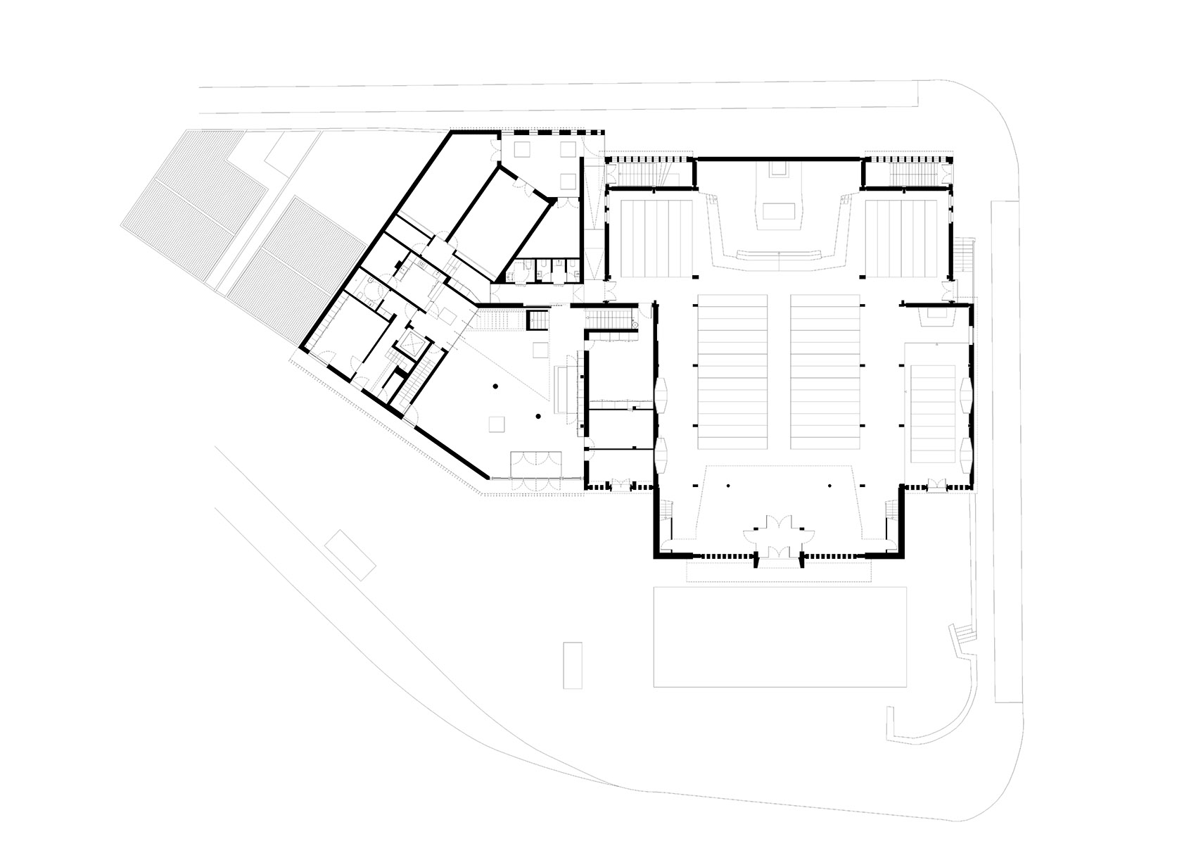 田园牧歌，莫什卡维迪的宗教中心，葡萄牙 / Plano Humano Arquitectos-61