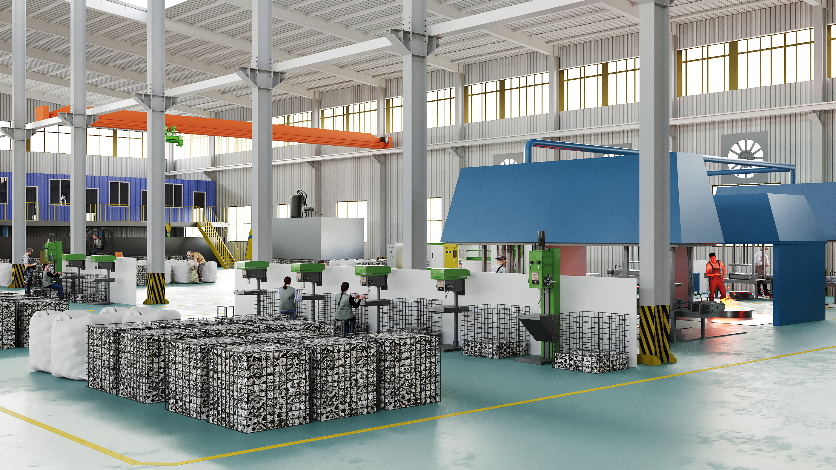 企业厂区效果图设计项目-17