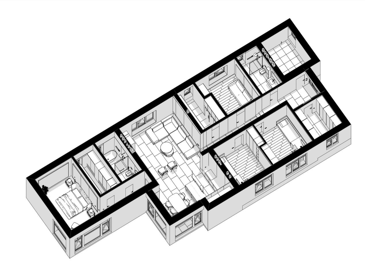 乌克兰的Lu·ury 之家（Lu·e） 丨乌克兰基辅丨Alexandr Kornienko,Olena Kornienko-20