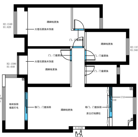 《轻夏暖阳》 · 简约而富有生活气息的全屋设计丨中国宁波丨橙熹设计-12