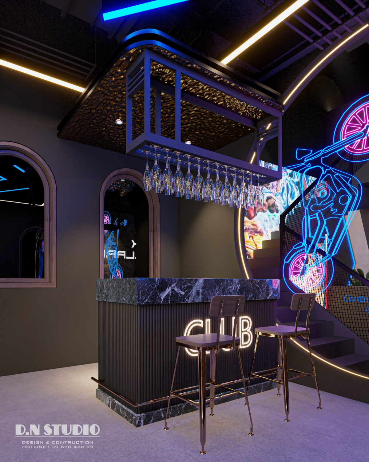 Sketchup台球室室内模型丨Danh Nam-10