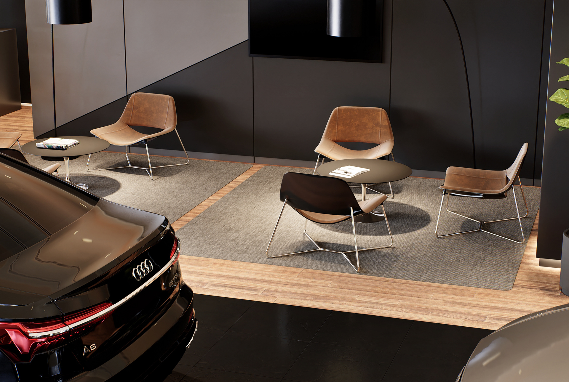 Audi Dealership, Gurugram, India-8