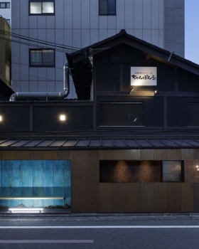 京都古铜绿咖啡馆 · SUETOMI AOQ 档口丨日本京都丨G ARCHITECTS STUDIO