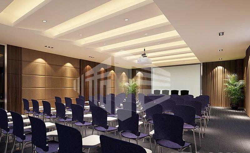 康祥医药成都办公楼现代中式风格设计-6