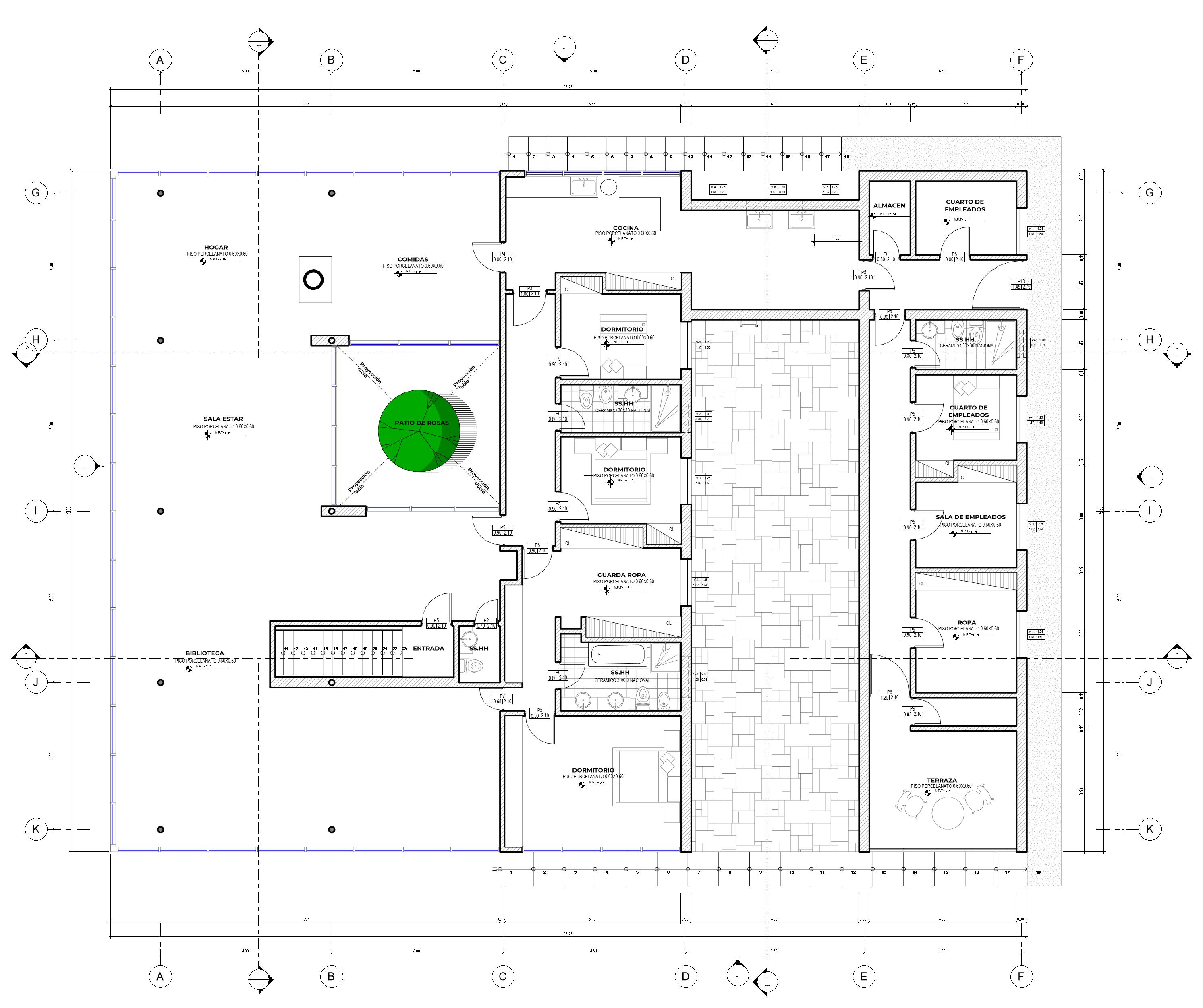 Casa Vidrio (Revit)-12