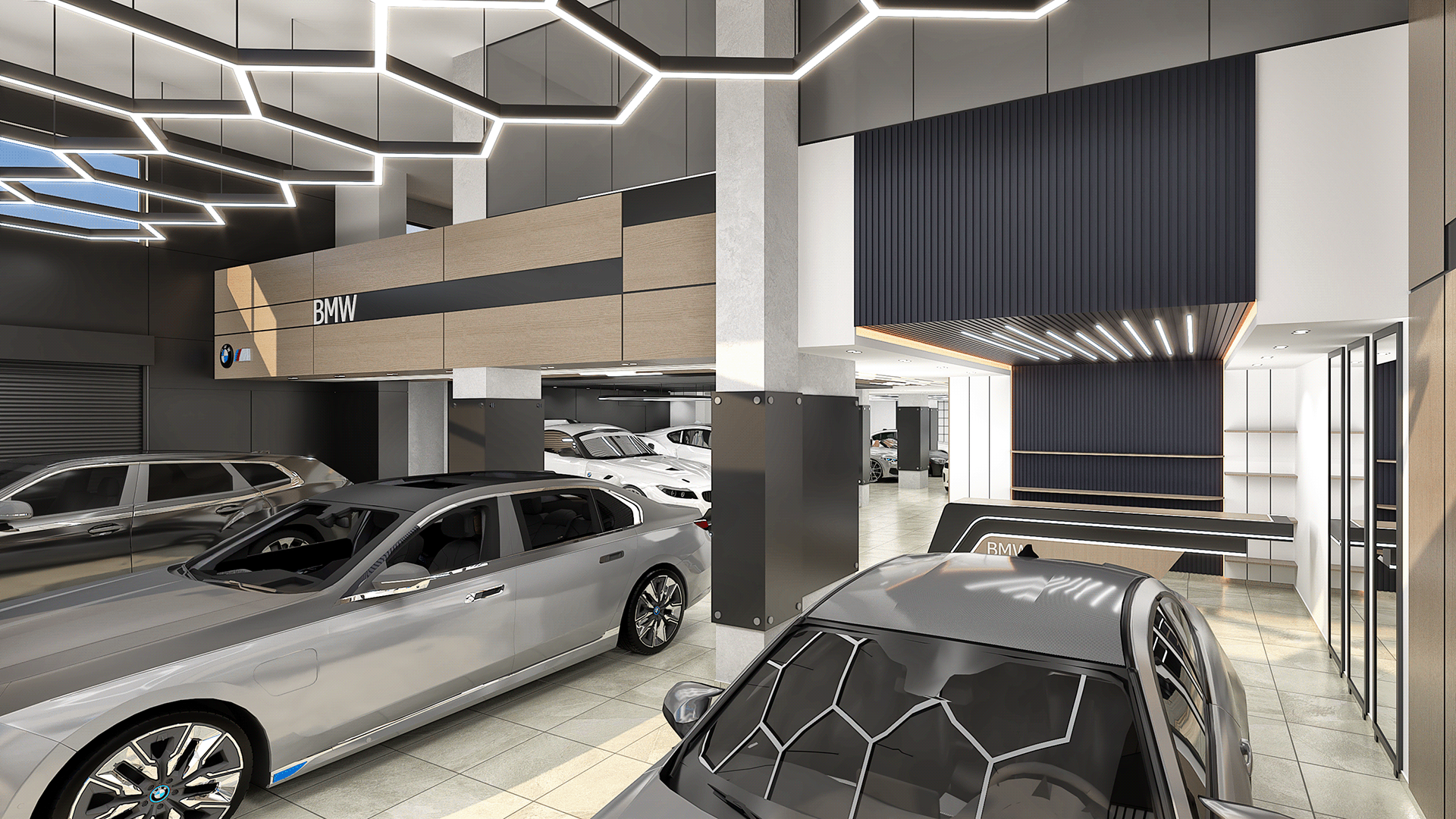 BMW 巴勒斯坦展厅设计-7