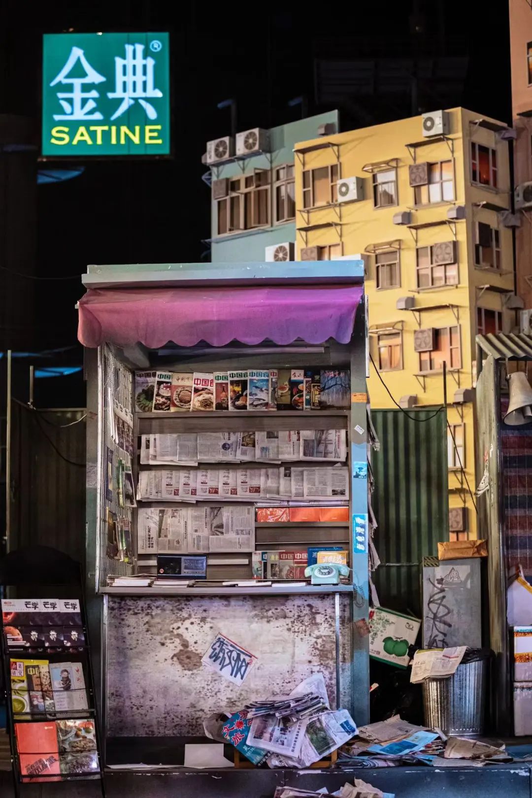 《风的季节》“香港老街”场景搭建丨中国湖南丨宮設-35