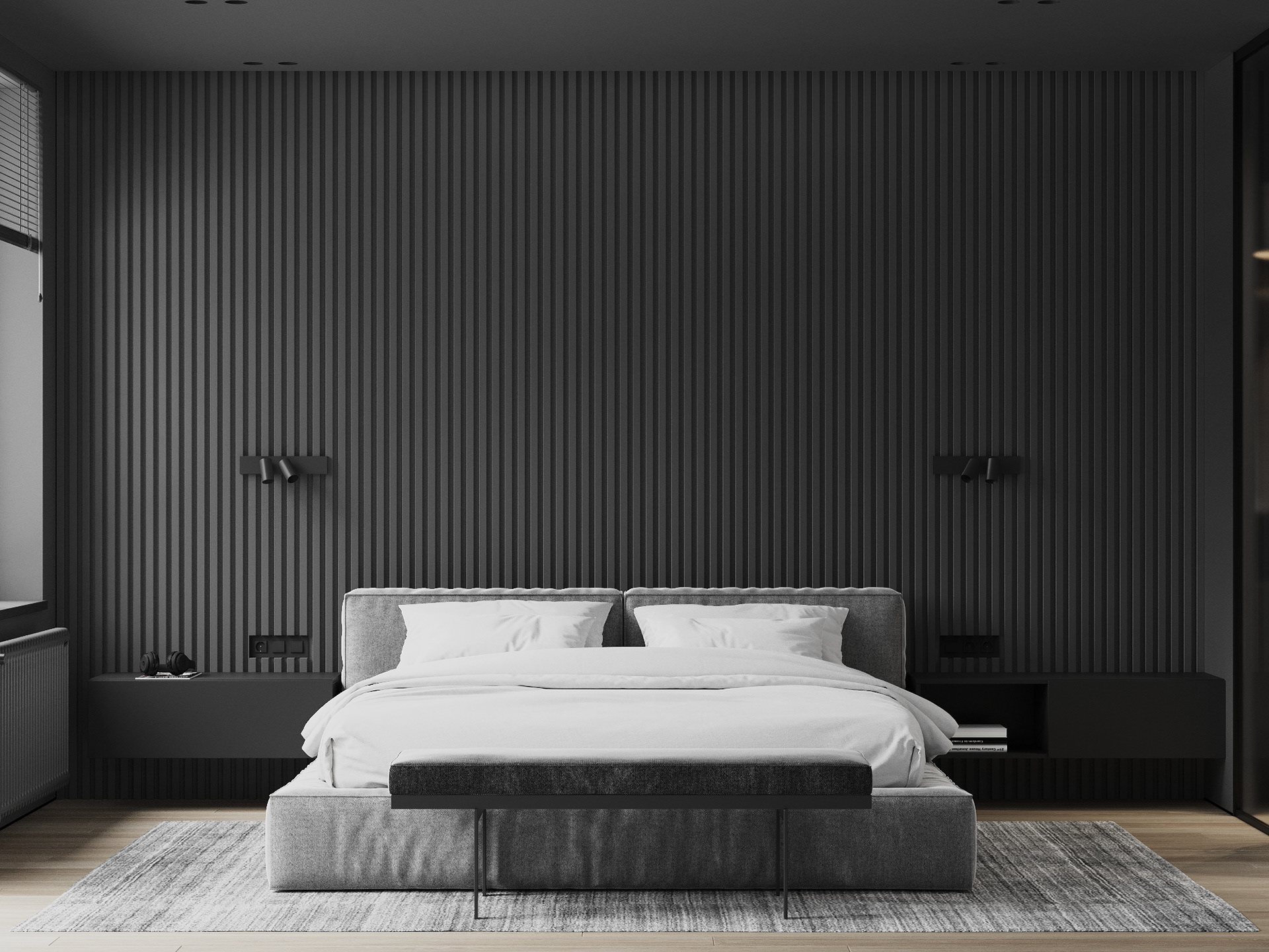 深灰色系空间设计                     -17