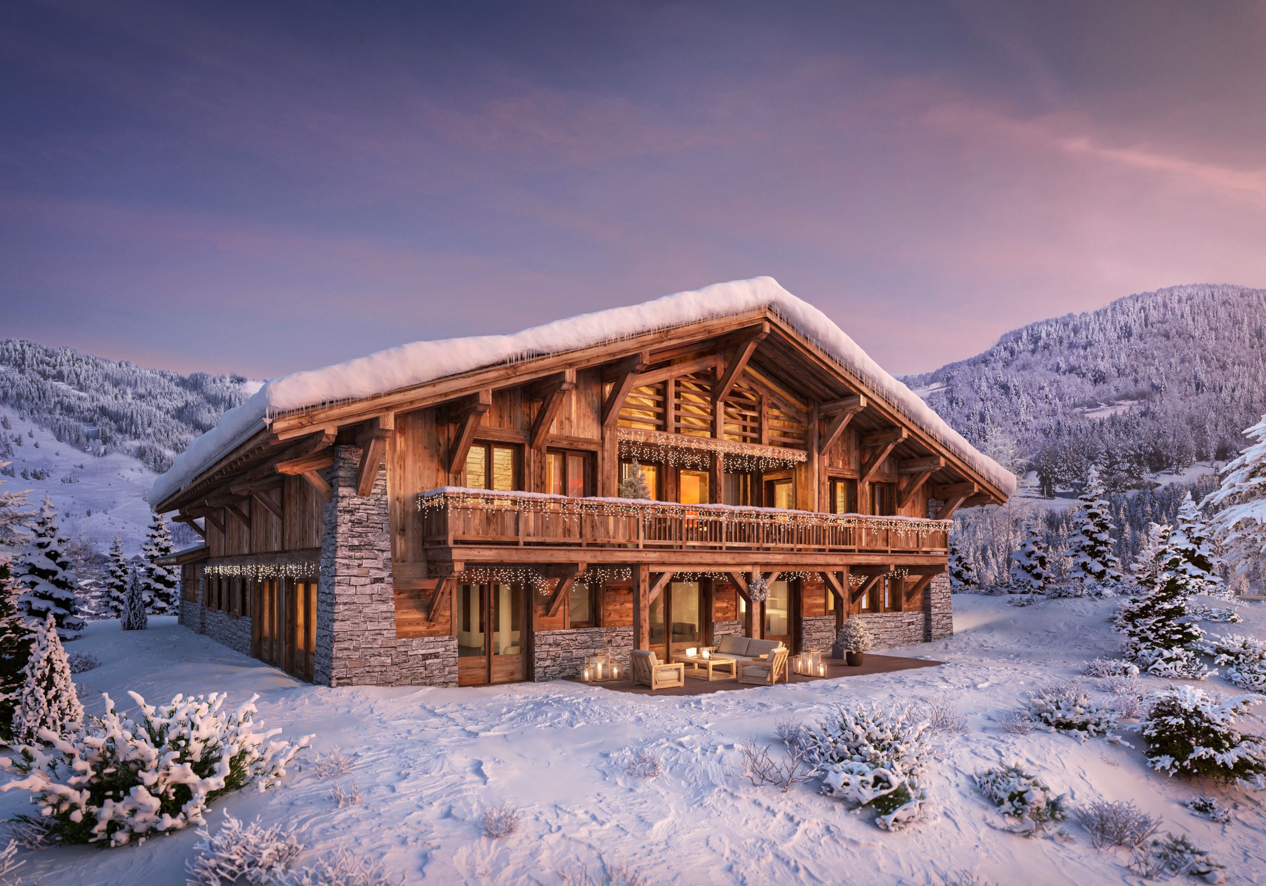 Chalet project in Megeve - France-0